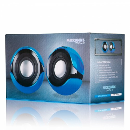parlante multimedia micronics zoom mic s402b en ventanilla