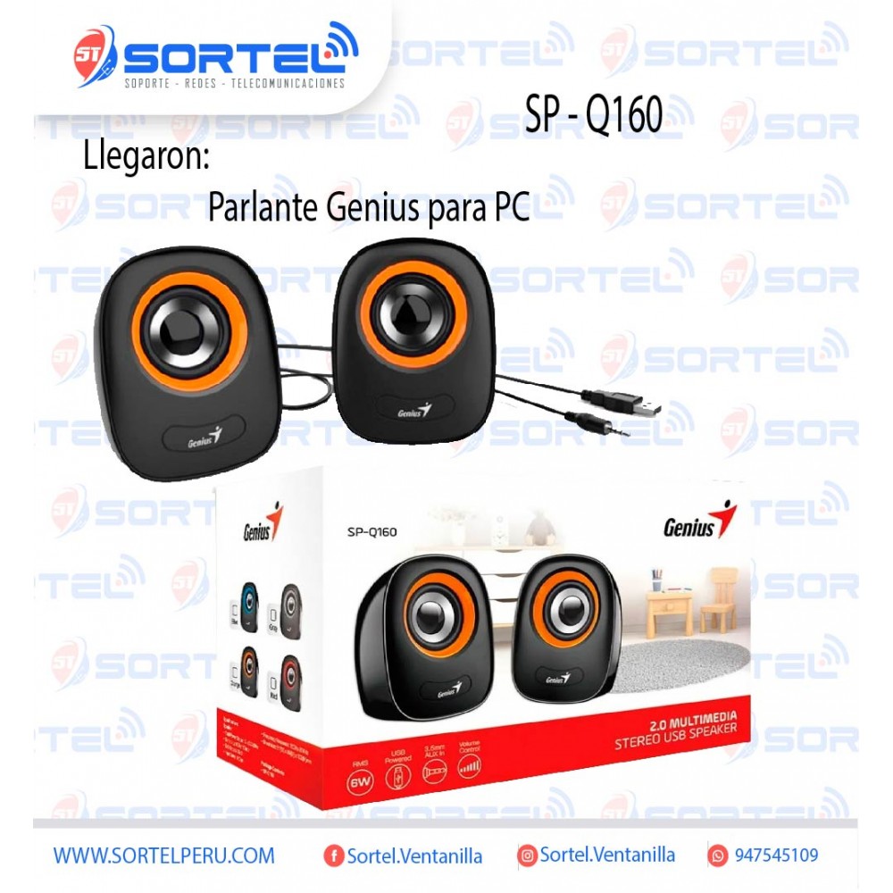 PARLANTE GENIUS PC SP-Q160 PARA PC