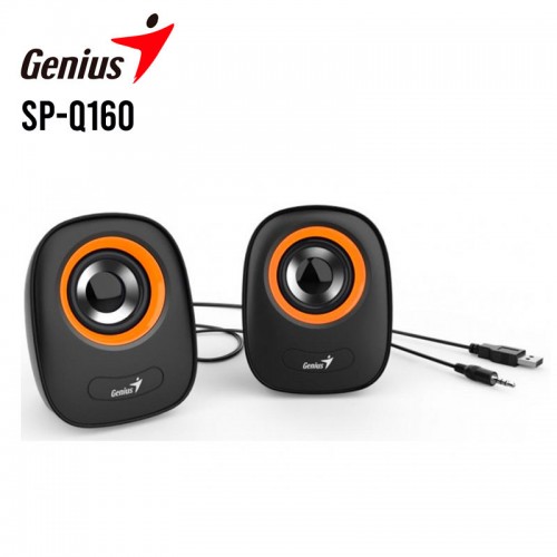 PARLANTE GENIUS SP-Q160 USB POWER 6W IRON GREY/BLACK