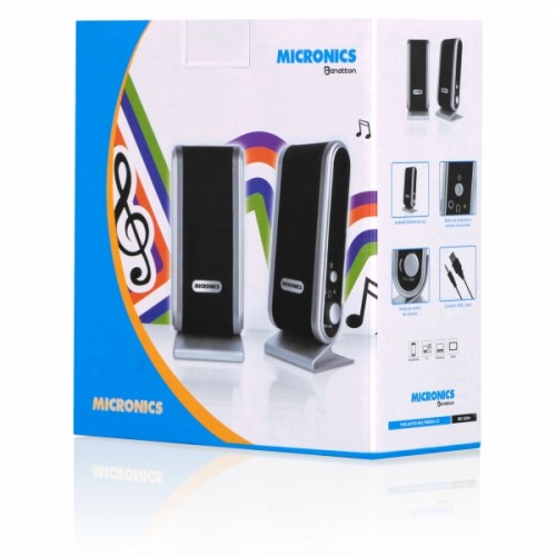PARLANTE MICRONICS BENETTON - MIC S320+ PARA PC